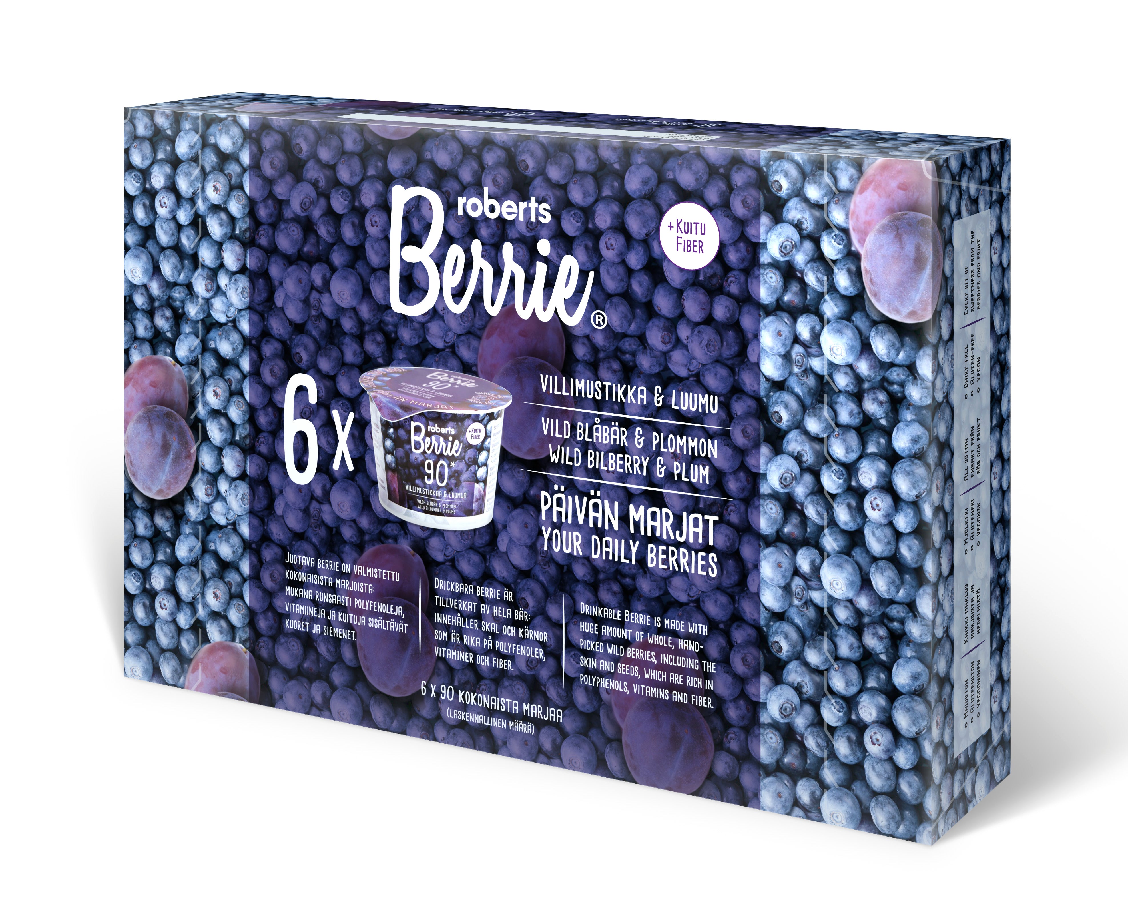 Vad fekete áfonya & szilva +rost